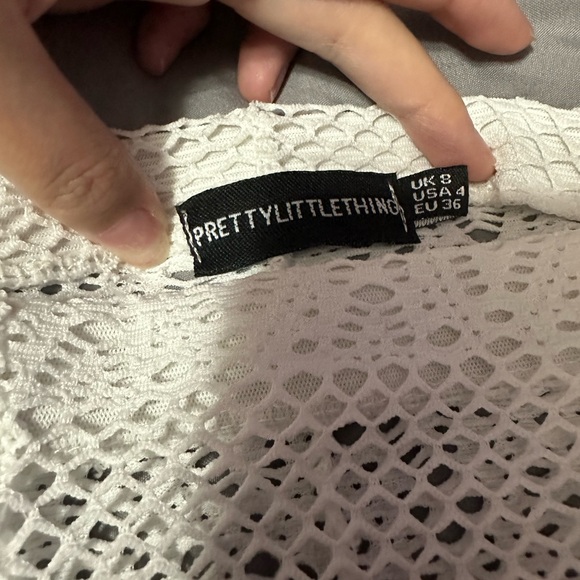 PrettyLittleThing Beach Crochet Pants - Picture 2 of 2